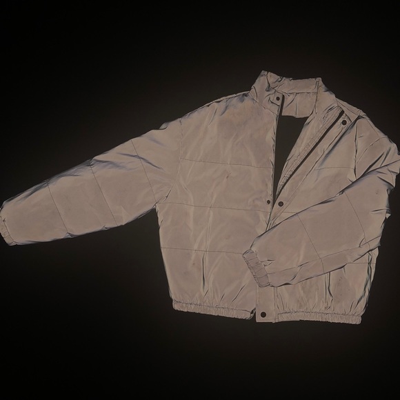 Reflective Bomber Jacket - Picture 2 of 2